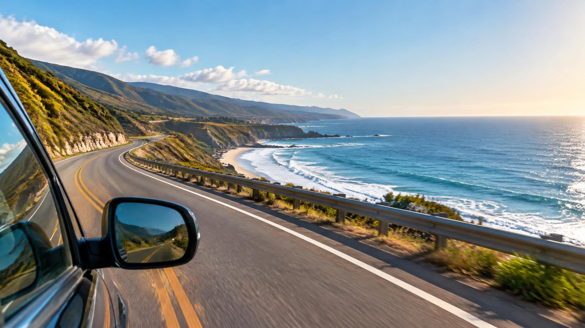 coastal highway drive