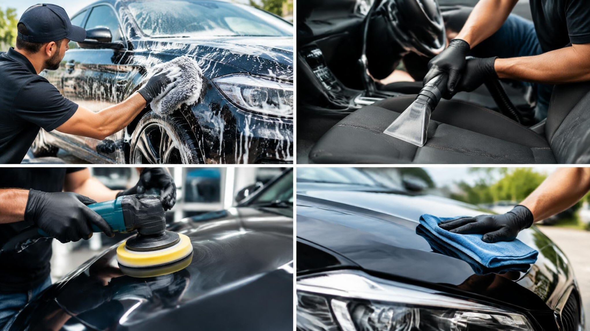 car washing exterior