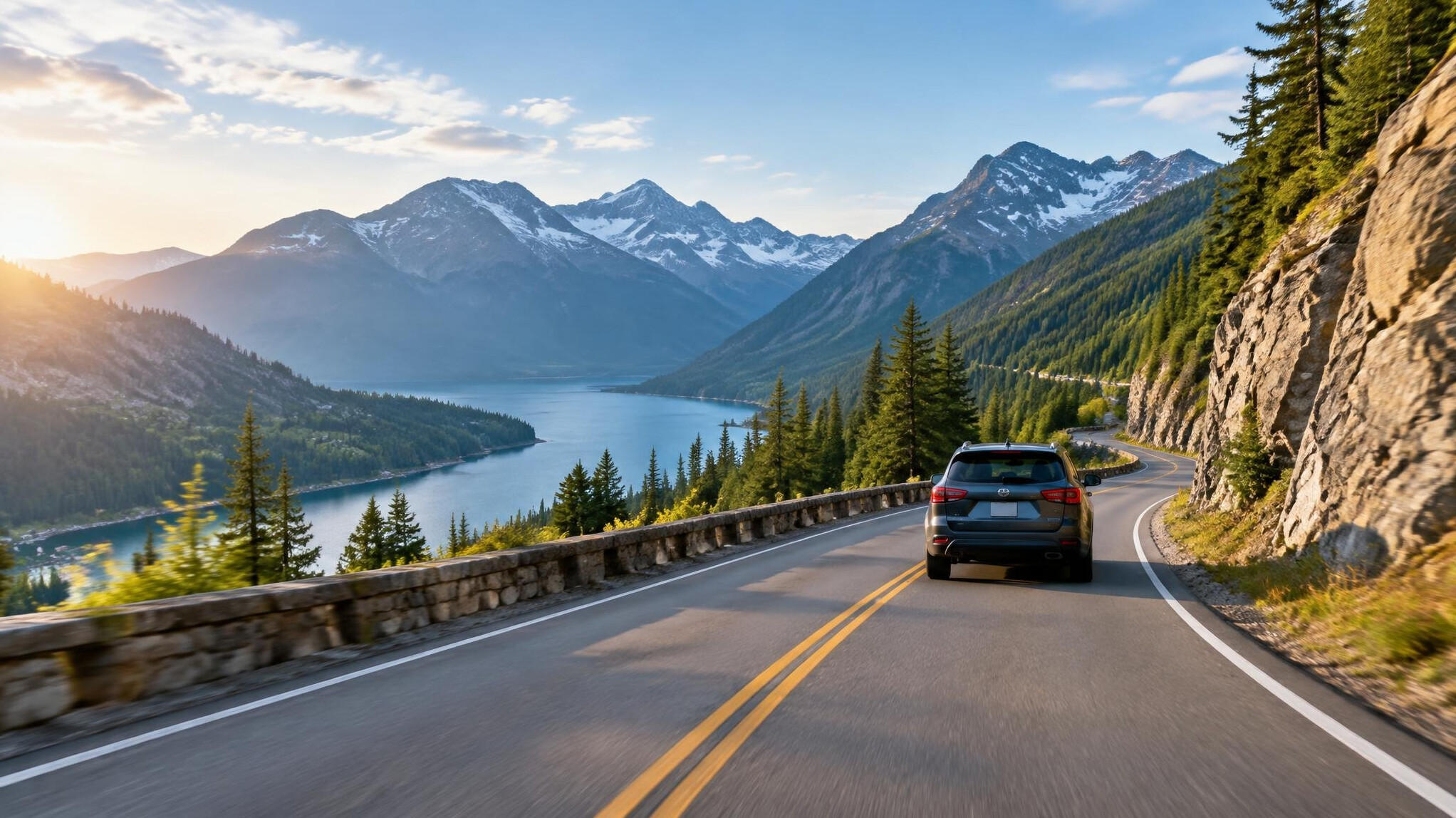 mountain road scenic drive